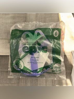 2/$20 NEW IN BAG McDonald's Happy Meal Ice Age Rio epic MK Spinner 2013